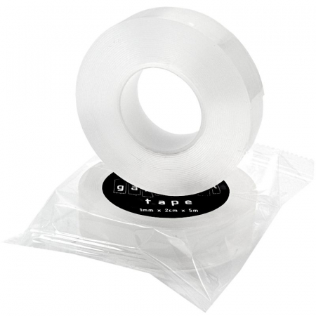 Accesorii - Gafer.pl Sticky tape banda transparenta tip gel dublu adeziva rola 5m