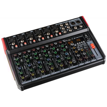 Mixere analogice si digitale - JB SYSTEMS Live 10 mixer analog fara amplificare cu 8 canale cu player USB si Bluetooth