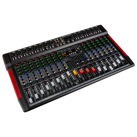 JB SYSTEMS Live 16 mixer analog fara amplificare cu 14 canale cu player USB si Bluetooth [2]