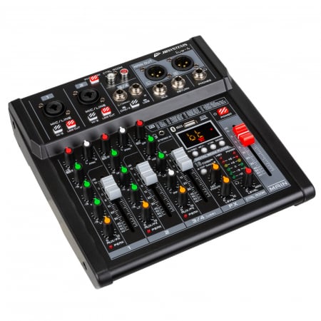 Mixere analogice si digitale - JB SYSTEMS Live 4 mixer digital fara amplificare cu 3 canale cu player USB si Bluetooth