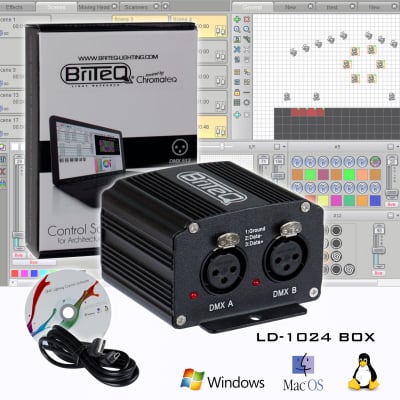 Controler DMX BriteQ LD-1024BOX [2]