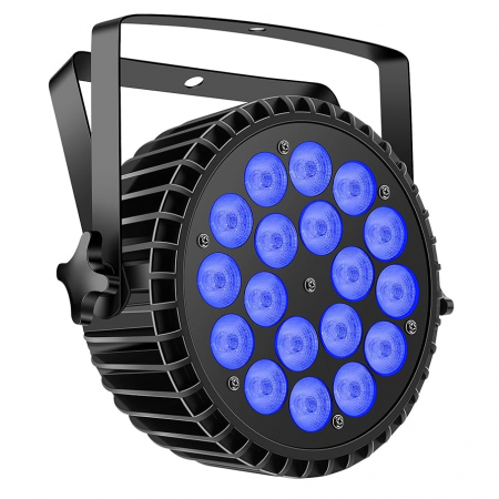 PAR LED 18X10W RGBW cu carcasa din aluminiu [1]