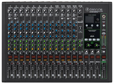 Mixere analogice si digitale - Mackie Onyx16 premium analog USB mixer