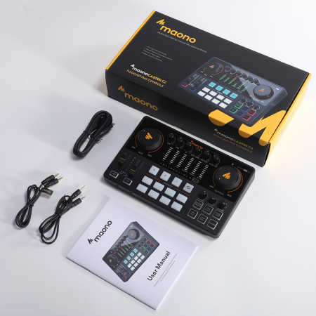 Maonocaster AME2 interfata audio pentru studio streaming si podcast [9]