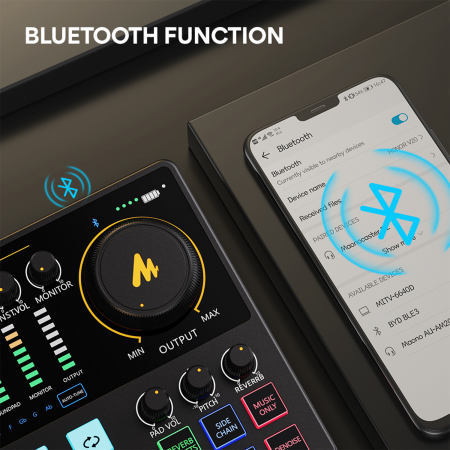 Maonocaster AME2 interfata audio pentru studio streaming si podcast [4]