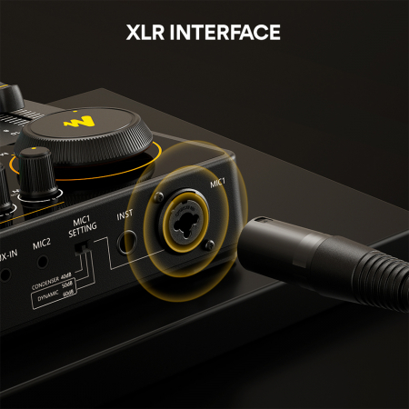 Maonocaster AME2 interfata audio pentru studio streaming si podcast [3]