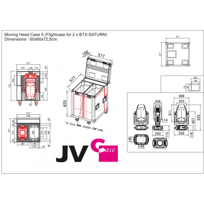 Case JV Biteq MOVING HEAD CASE 5 [4]