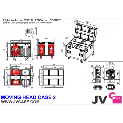 Case Briteq MOVING HEAD CASE 2 [2]