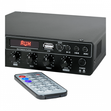 Next Audiocom MX120 Mixer și Amplificator cu Bluetooth 5.0 și telecomandă [4]