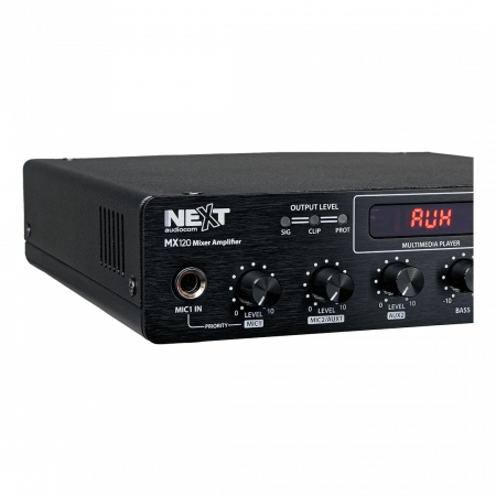 Next Audiocom MX120 Mixer și Amplificator cu Bluetooth 5.0 și telecomandă [3]