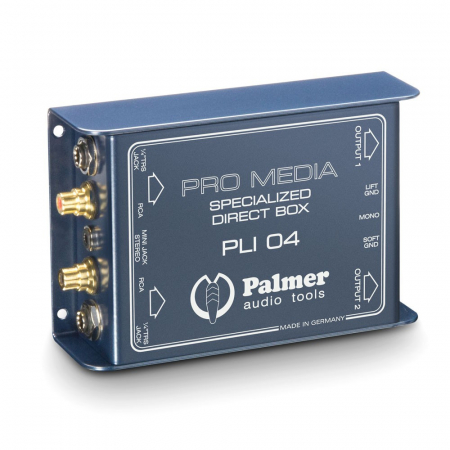 Amplificatoare/Procesoare Digitale - Palmer PLI 04 multimedia DI Box