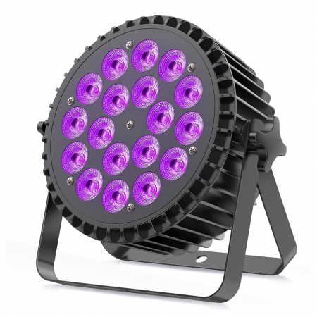 Lumini arhitecturale - PAR LED 18X10W RGB+UV cu carcasa din aluminiu