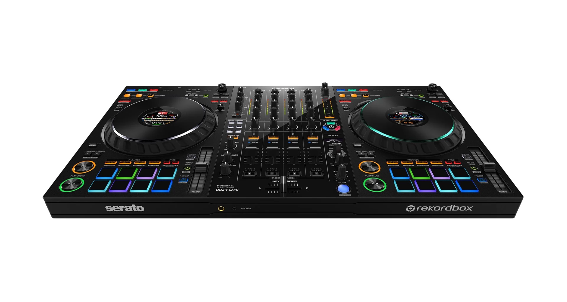 Pioneer DJ DDJ-FLX10 controller cu 4 canale pentru Serato DJ si Rekordbox [1]