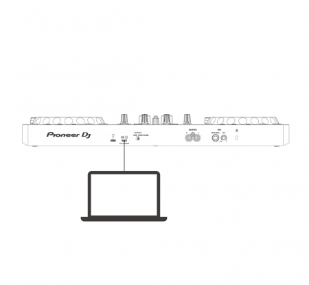 Pioneer DJ DDJ-FLX4 controller cu 2 canale pentru Serato DJ Lite si Rekordbox [6]
