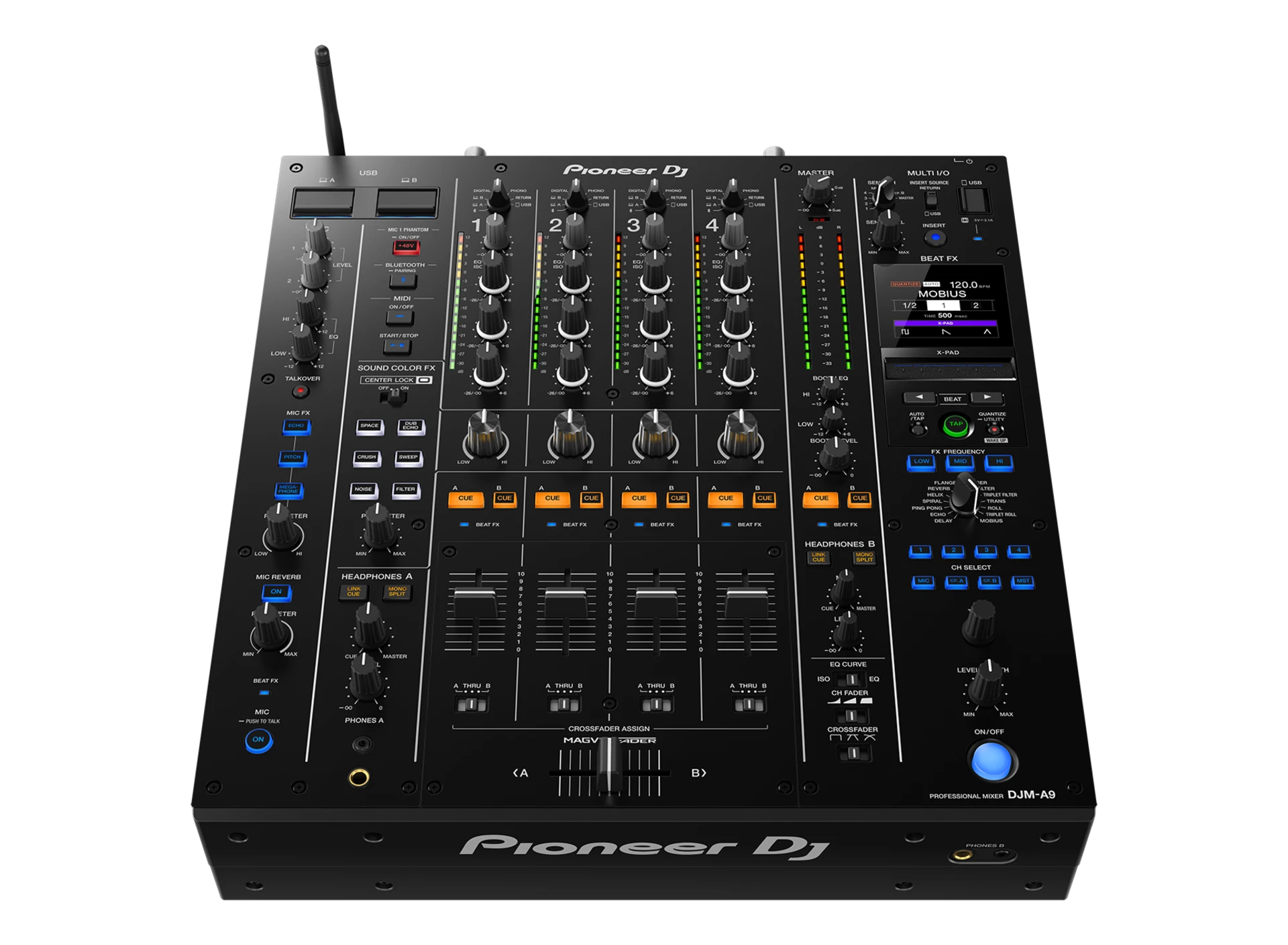 Mixere DJ - Pioneer DJM-A9 Mixer Digital 4 canale pentru DJ