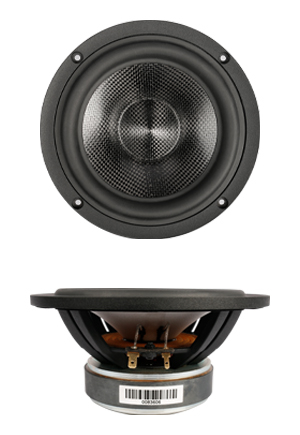 CRC/Carbon - SB Acoustics SB17CRC35-4 difuzor midwoofer 6” carbon, 4Ω