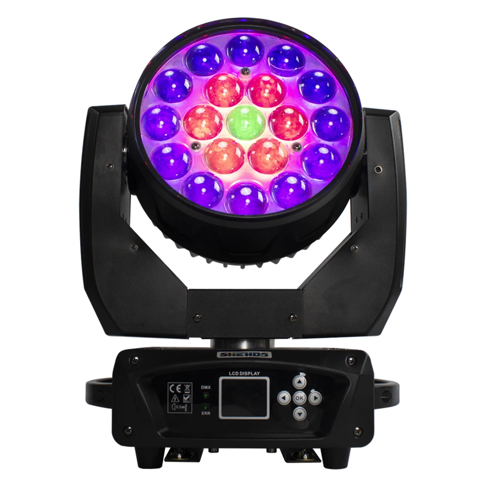 Moving Heads & Scanners - SHEHDS LED moving head wash 19x15W RGBW