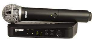 Microfoane - Shure BLX24/SM58 Sistem wireless cu microfon SM58
