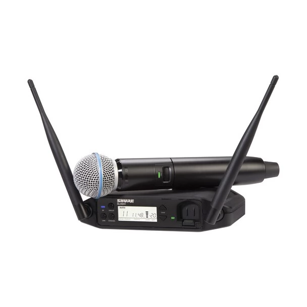 Microfoane - Shure GLXD24+/BETA58 Sistem wireless cu microfon BETA58