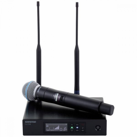 Microfoane - Shure QLX24/BETA58 Sistem wireless cu microfon BETA58
