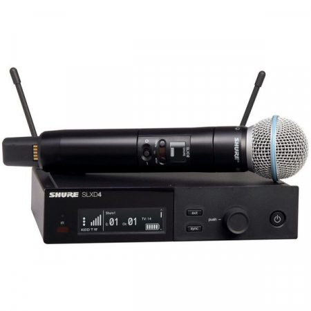 Microfoane - Shure SLXD24/BETA58 Sistem wireless cu microfon BETA58