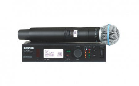 Microfoane - Shure ULX24/BETA58 Sistem wireless cu microfon BETA58
