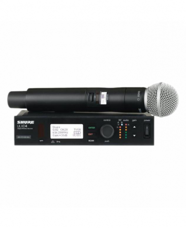 Microfoane - Shure ULX24/SM58 Sistem wireless cu microfon SM58