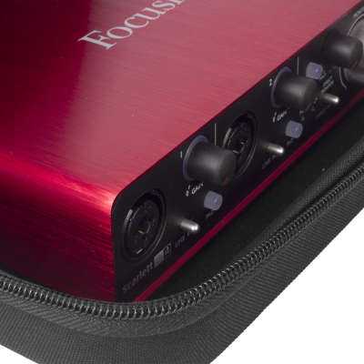 UDG Creator Focusrite Scarlett 4i4 Clarett 2Pre 4Pre NI Komplete Audio 6 MK2 Hardcase Black [9]