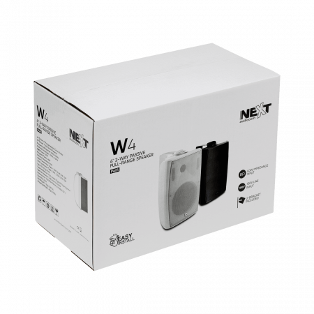 Next Audiocom W4 set boxe de perete pentru interioare sau terase acoperite [2]