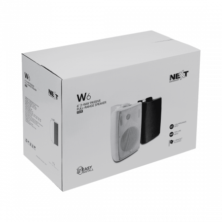Next Audiocom W6 set boxe de perete pentru interioare sau terase acoperite [1]