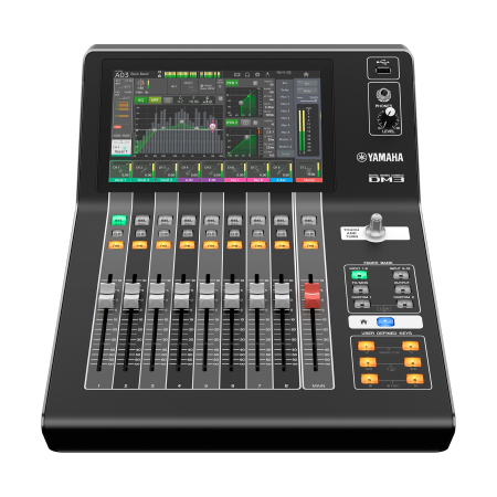 Mixere analogice si digitale - Yamaha DM3 Standard mixer digital 16 canale, 96kHz, USB 18x18, ecran 9”
