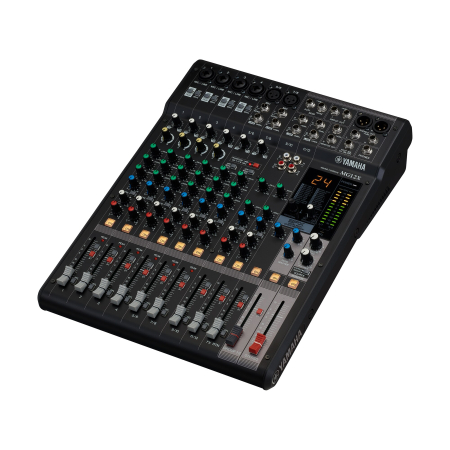AUDIO LIVE/PA - Yamaha MG12X mixer analogic 12 canale, 6 intrări Mic, 24 efecte SPX, 2 AUX