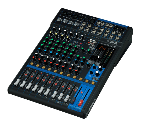 AUDIO LIVE/PA - Yamaha MG12XU mixer analogic 12 canale, USB 24-bit/192kHz, 24 efecte SPX