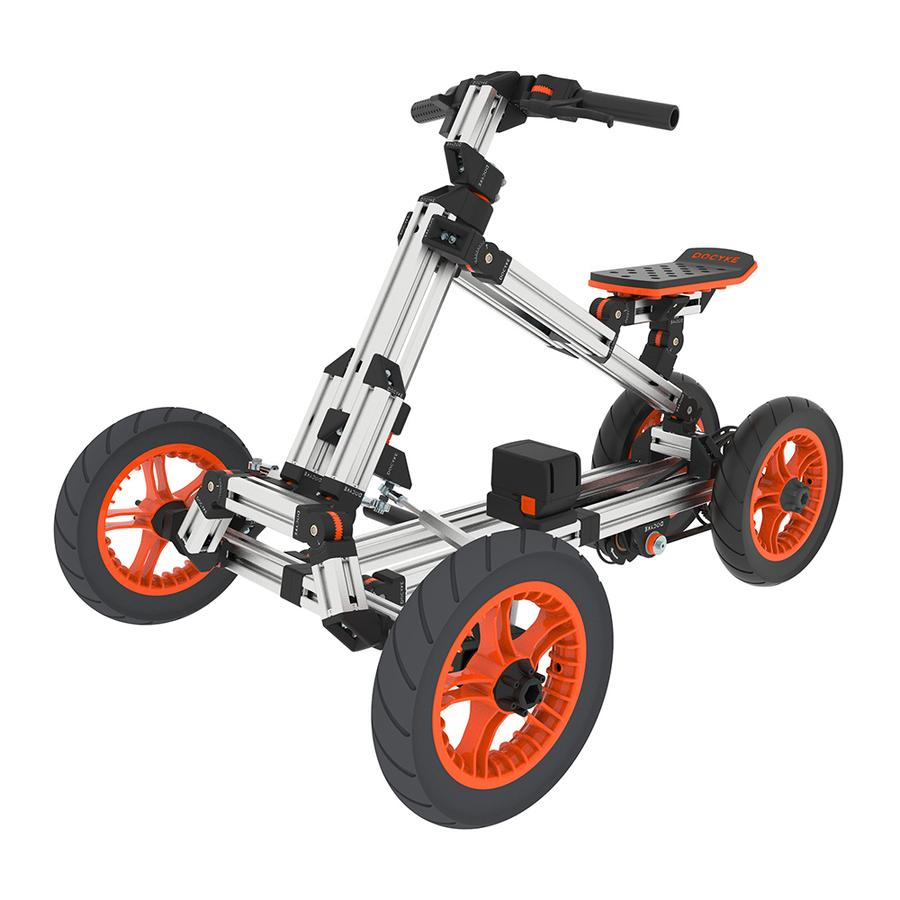 Oricum O noua sosire aer  Docyke Go Kart Kit constructie cart, bicicleta, tricicleta, trotineta si  kit electric