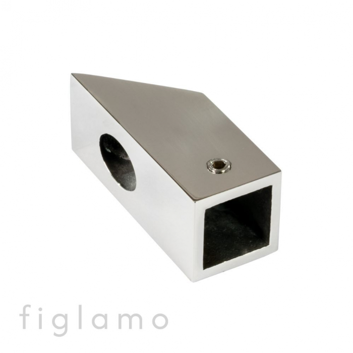 Cabina dus sticla - fixare perete 45° pt. 15x15 [1]