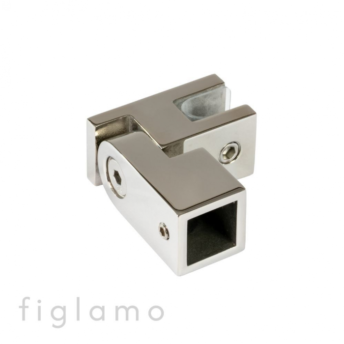 glasefestigung für 15x15 Oberfläche Hocjglanzpoliert Material V2A Glas [mm] 6 - 10 [1]