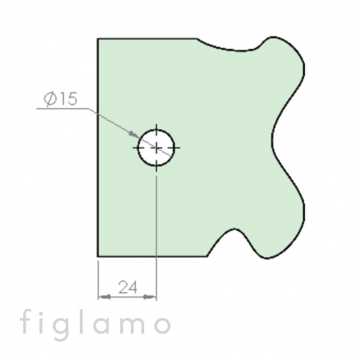 sticla-sticla 180° Finisaj bronze-gold satinat Sticla [mm] 6 - 10 Material AISI 304 [3]