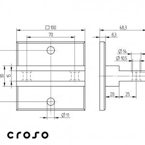 laposvas talp Anyag KO33 Felület Csiszolt [1]