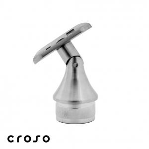 na cijevi - Podesivi nosač rukohvata 100260 Ø 42,4 mm inox satinski