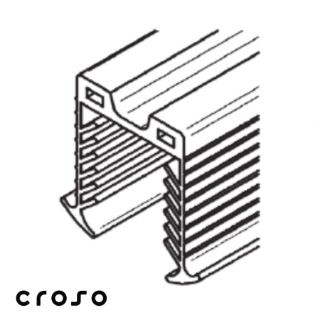 Accesorii de conectare tuburi inox balustrada sticla - Garnitura nut 30x27