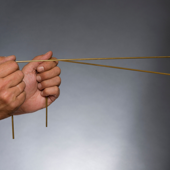 Dowsing pentru corectarea liniilor de stres geopat/electromagnetice [1]