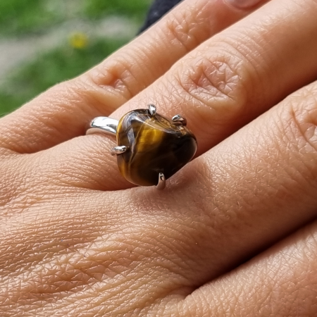 inel de argint cu ochi de tigru [1]