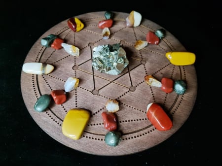 Griduri cu cristale - grid pentru prosperitate