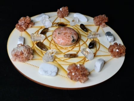 Griduri cu cristale - Grid pentru echilibru emotional