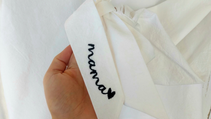 Bluza dama din panza cu broderie traditionala - MAMA [8]