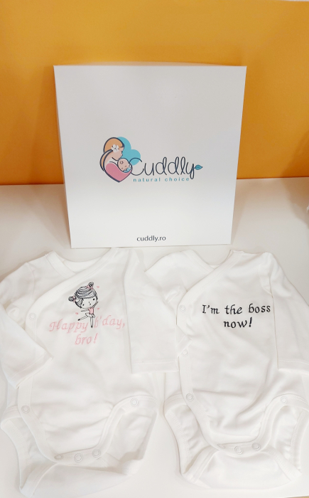 Body bebe brodat cu nume/mesaj [3]