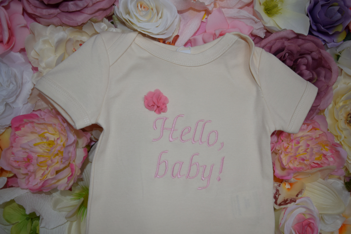 Body bebe brodat cu nume/mesaj [5]