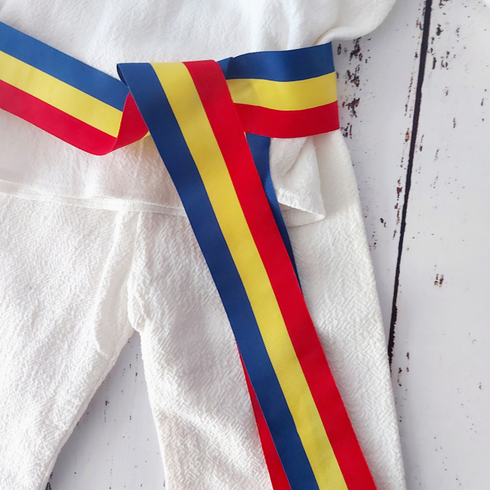 Brâu tricolor traditional pentru copii [2]