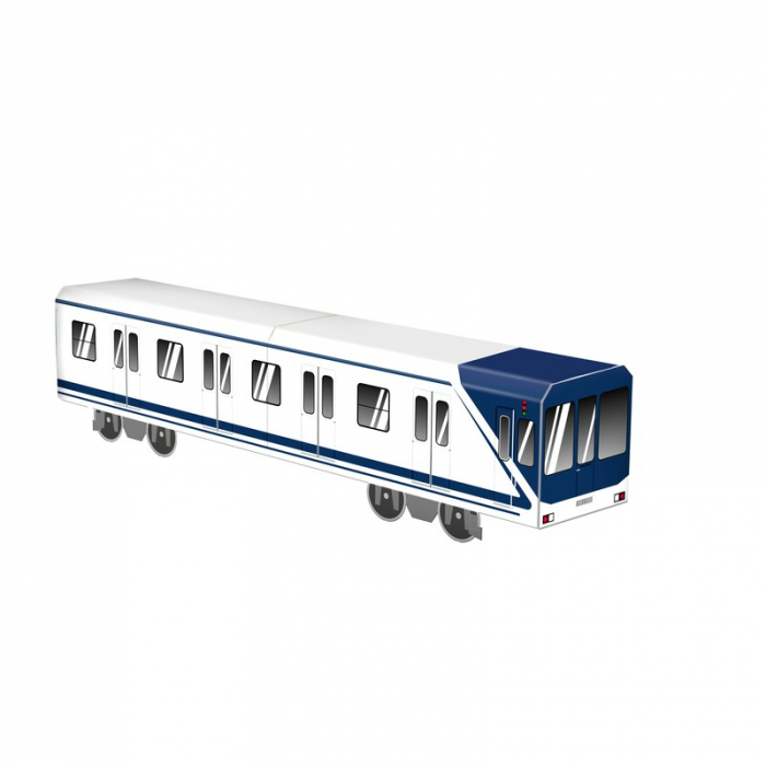 Cardboard wagon Mini Subwayz Theme: Madrid [1]