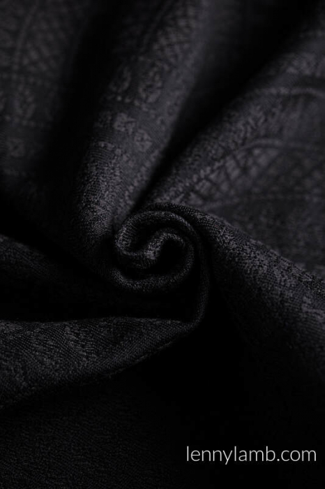Cardigan/ protectie babywearing pentru vreme rece I PEACOCK'S TAIL - PITCH BLACK I LennyLamb I Marime S/M [2]